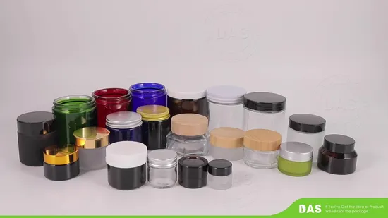 Luxury Large Round Plastic Cosmetic Jar Acrylic 100g 150g