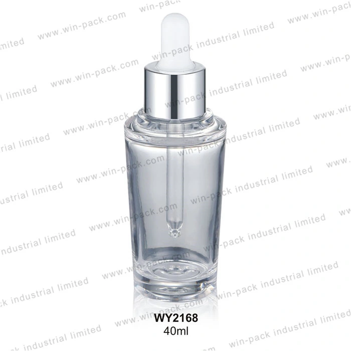 Winpack Top Selling Empty Acrylic Cosmetic Dropper Bottle for Facial Care