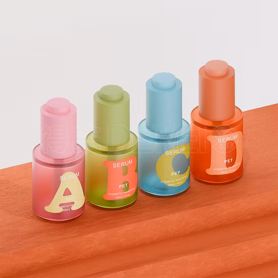 20ml 30ml 앰버 PETG 에센셜 오일 스포이드 병